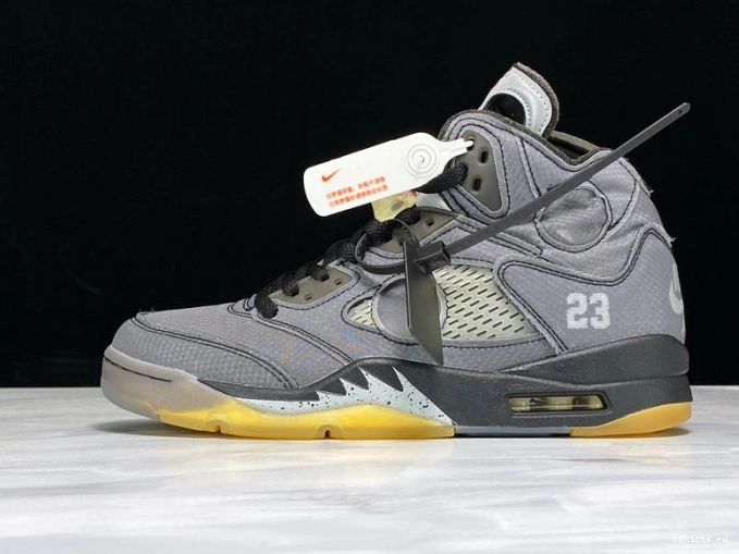 Rep TB Air Black CT8480-001 5 Jordan Off-White x 0714